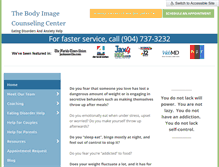 Tablet Screenshot of bodyimagecounseling.com